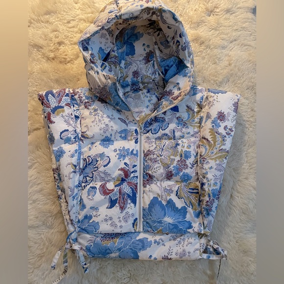 Isabel Marant Floral Hooded Puffer Vest - Picture 4 of 6